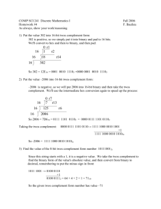 COMP SCI 241 Discrete Mathematics I