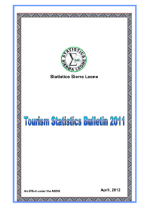 4 - National Tourist Board of Sierra Leone
