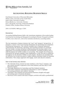 Accounting : Building Business Skills