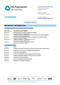 standard - UK Payments Administration