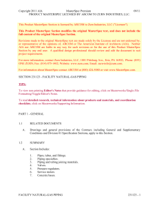 section 231123 - facility natural-gas piping