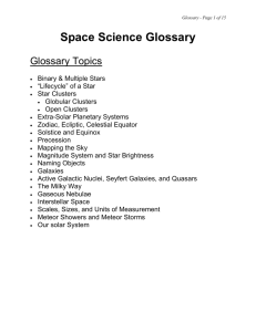 Glossary - DMNS Galaxy Guide Portal