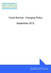Charging Policy - Bath & North East Somerset Council