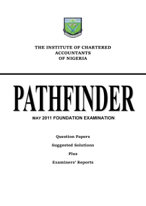 pathfinder - Institute of Chartered Accountants of Nigeria