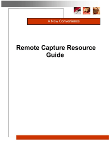 Remote Capture Resource Generic Final