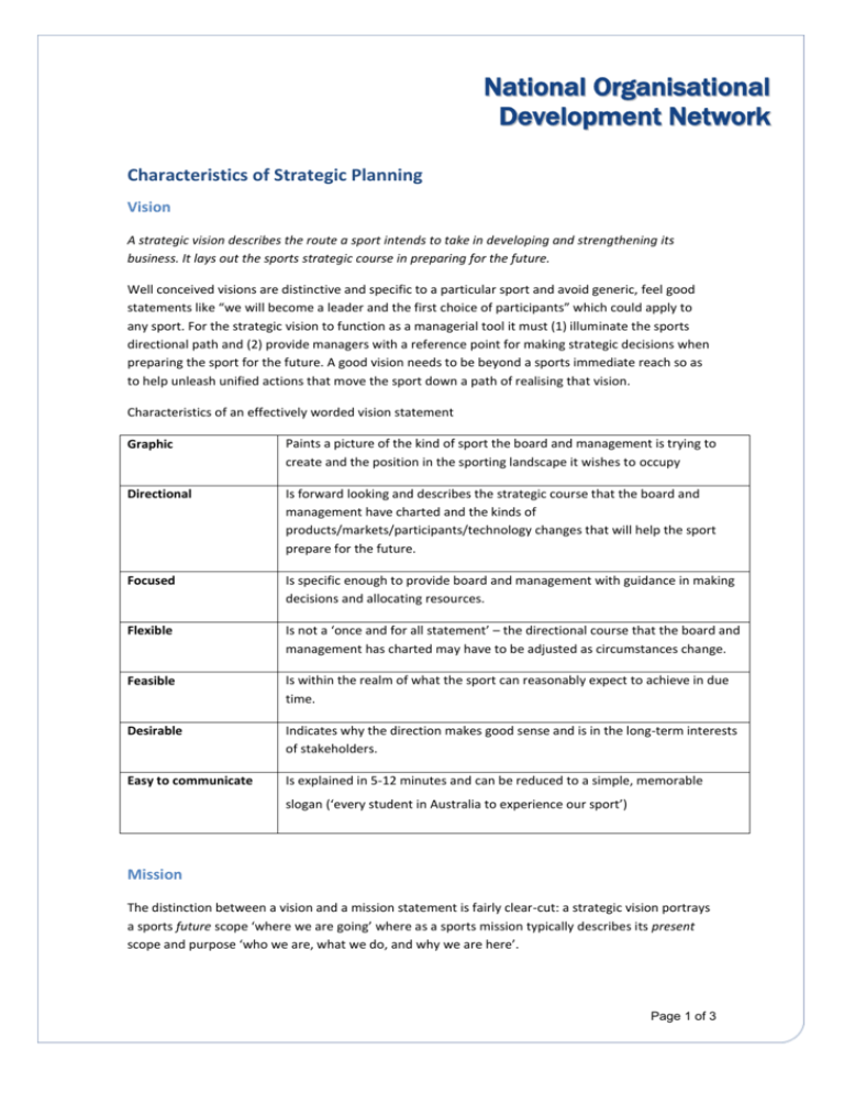 characteristics-of-strategic-planning