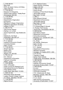 L - Indian Econometric Society