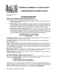 housing-continuum of care - Redwood Community Action Agency