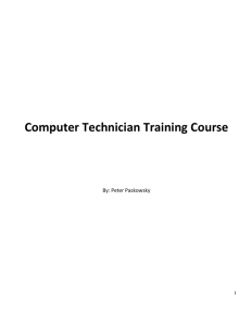 Computer Technician Training Course