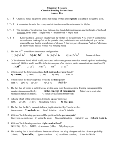 Bonding Review Sheet - smhs