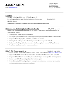 Resume - Electrical and Computer Engineering