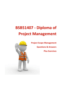 BSB51407 PM Diploma