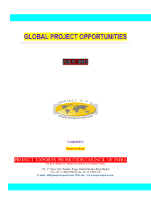 GPO 07-2012 - Project Exports Promotion Council of India