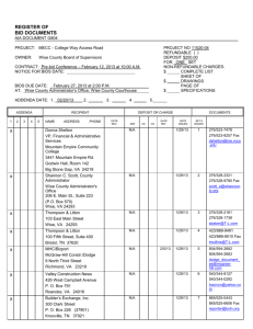 register of - Thompson & Litton