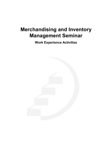 Activity 2: Merchandise Assortment Plan