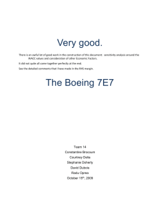 The Boeing 7E7