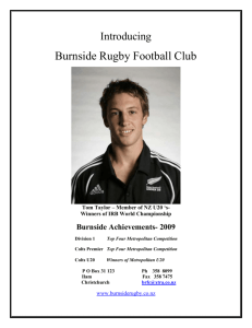 Burnside Rugby Football Club