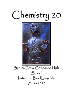Chemistry 20 - ldindustries.ca