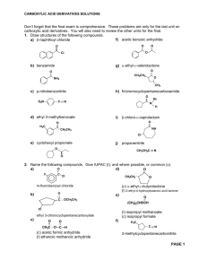 CAcidDerivSolutions