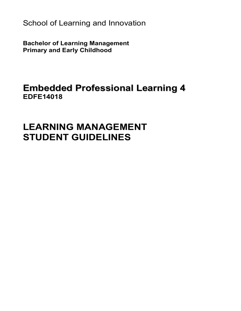 Embedded Professional Learning Components 4