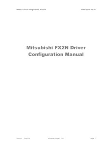 Mitsubishi FX2N