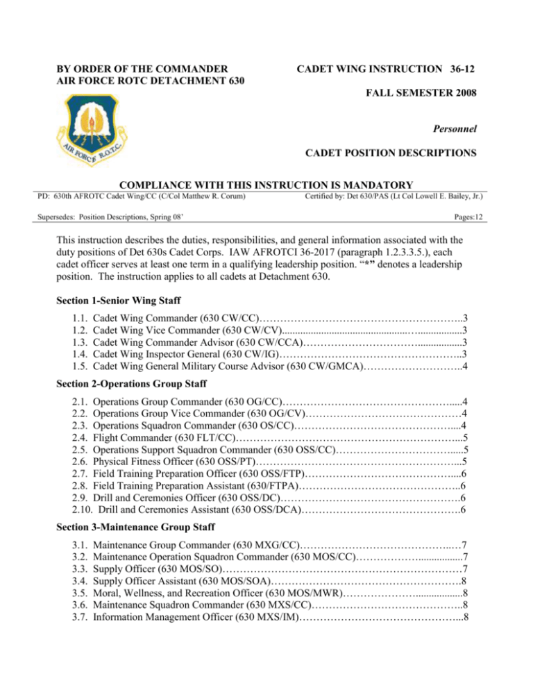 Position Descriptions Kent State University Main Page