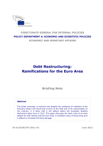 Debt Restructuring