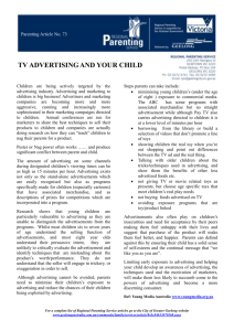 73 TV Advertising - City of Greater Geelong