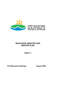 Wauchope Greater CBD Master Plan