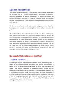 About Daoism