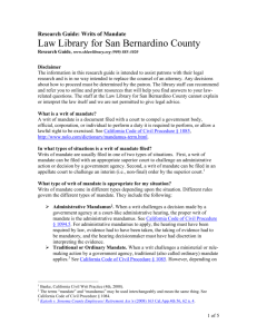 In MS Word - Law Library for San Bernardino County