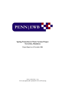 Post Report - Engineers Without Borders | University of Pennsylvania