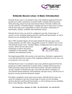 EnGarde Secure Linux: A Basic Introduction