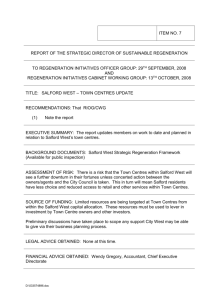 Town Centres Update Report