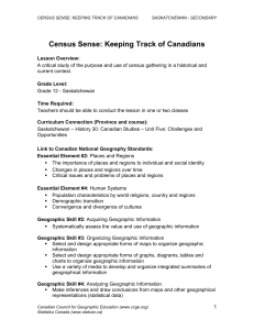 Census Sense: Keeping Track of Canadians