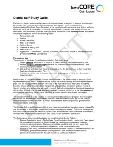 Iowa Core Curriculum Implementation Plan