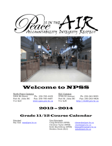 Gr.-11-12-Course-Cal.. - North Peace Secondary School