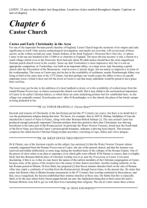 CASTOR CHURCH CHAPTER 6 CAMUS Book FINAL WRITE Up