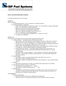 Fuel Systems Specifications