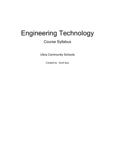 Engineering Tech Syllabus