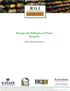 Buying & Selling Local Farm Products