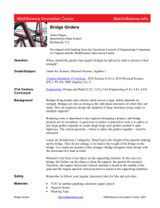 Bridge Girders - MathinScience.info