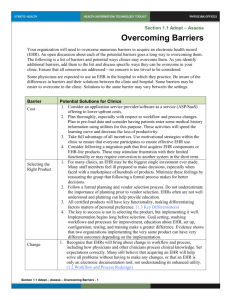 Overcoming Barriers doc
