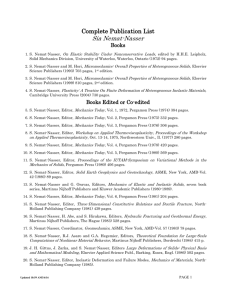 Complete List of Publications