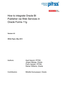 Creating a client for the Web Services with Oracle JDeveloper