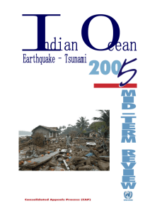 Mid-Term Review of the Indian Ocean Earthquake