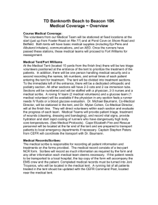 Course Medical Coverage: