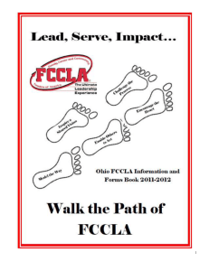 Ohio FCCLA Information and Forms