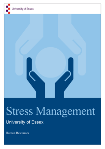 What is Stress? - University of Essex