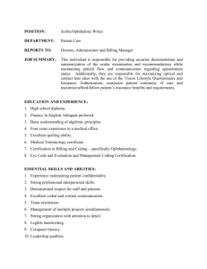 Sample Job Description - Munster Eye Care Associates